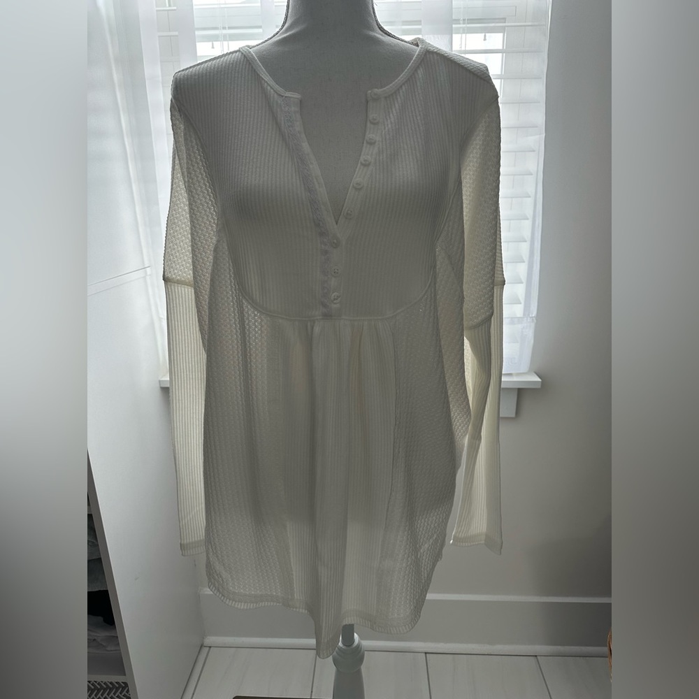 Free People Oversized Shirt